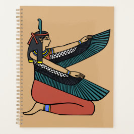 古代エジプトの女王イシス ゴールドレリーフアートノート プランナー手帳