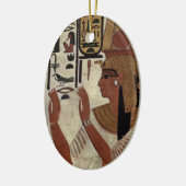 古代エジプトの女王[Nefertari] セラミックオーナメント (左)