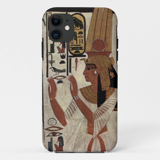 古代エジプトの女王[Nefertari] Case-Mate iPhoneケース (裏面)