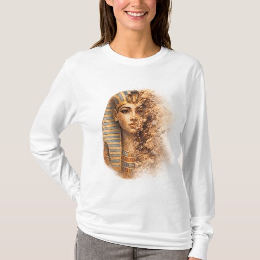 古代エジプトの女王Tシャツ Tシャツ (正面)