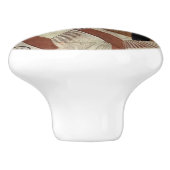 古代エジプトの女神クイーン&象形文字 セラミックノブ (側面)