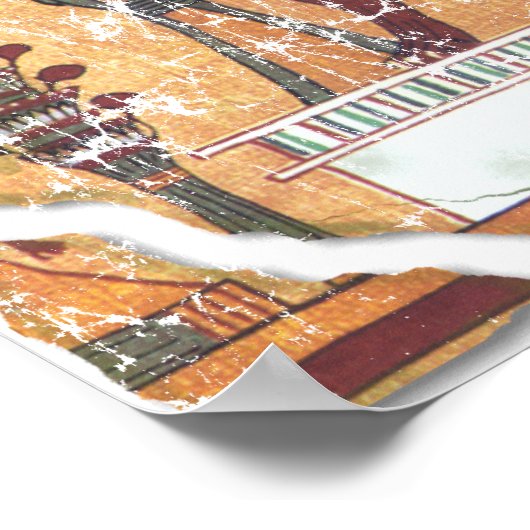 古代エジプトの女神ハトール ポスター (角)