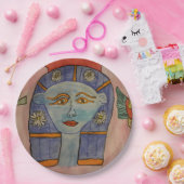 古代エジプトの女神紙プレート ペーパープレート (パーティー)