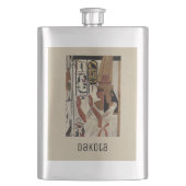 古代エジプトの女神 フラスク (正面)