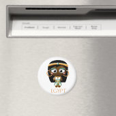 古代エジプトの少女 マグネット (インサイチュ (食洗機))