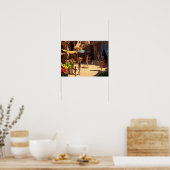 古代エジプトの市場日 ポスター (キッチン)