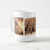 古代エジプトの情景 コーヒーマグカップ (正面左)