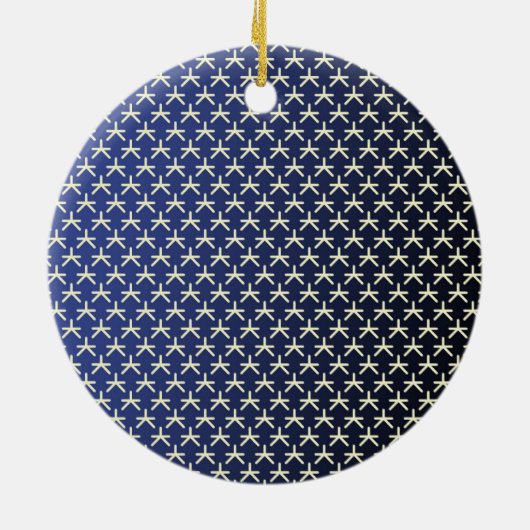 古代エジプトの星 セラミックオーナメント (裏面)