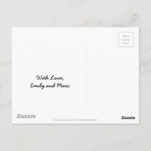 古代エジプトの書シンボル ポストカード (裏面)