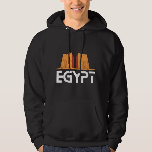 古代エジプトの歴史Tシャツ パーカ (正面)