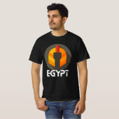 古代エジプトの歴史Tシャツ Tシャツ (正面フル)
