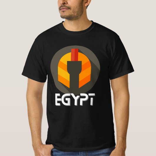 古代エジプトの歴史Tシャツ Tシャツ (正面)