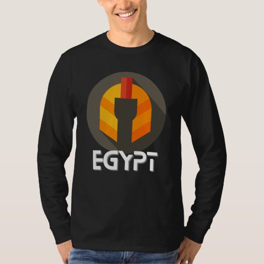 古代エジプトの歴史Tシャツ Tシャツ (正面)