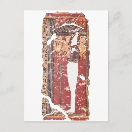古代エジプトの死者の本 – ホルス ポストカード (正面)