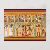古代エジプトの死者の本。 ポストカード (正面)