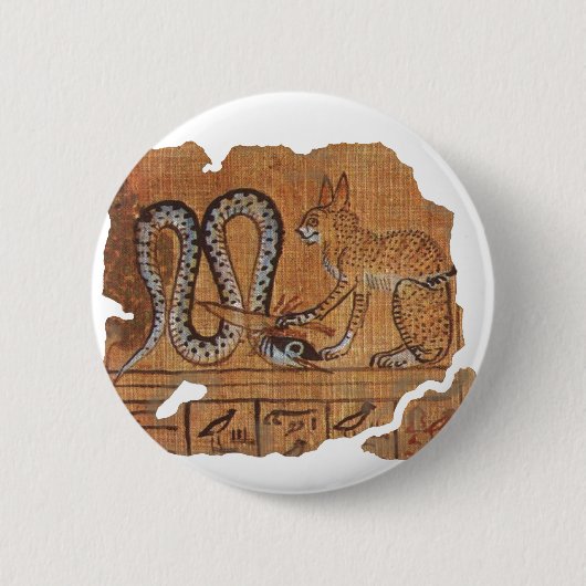 古代エジプトの死者ラ&アポフィスの本 缶バッジ (正面)