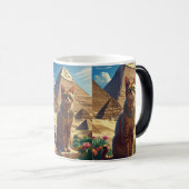 古代エジプトの猫 モーフィングマグカップ (正面右)