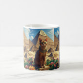 古代エジプトの猫 モーフィングマグカップ (中央)