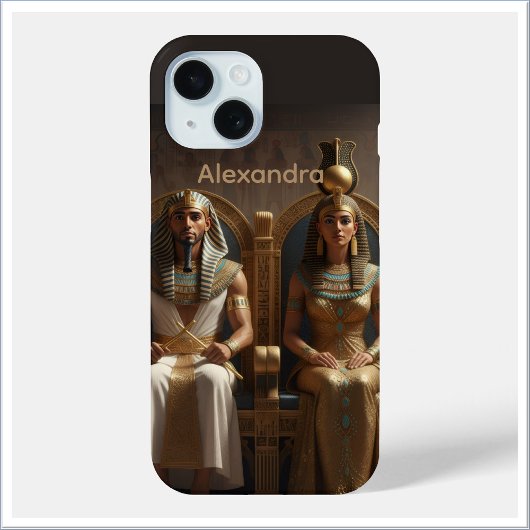 古代エジプトの王族 国王と王妃 Case-Mate iPhoneケース