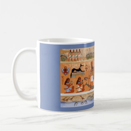 古代エジプトの生命 コーヒーマグカップ (左)
