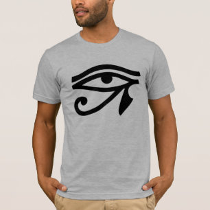 古代エジプトの目の記号メンズTシャツ Tシャツ