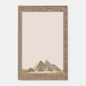 古代エジプトの砂岩のフェイク象形文字 ポストイット (正面)