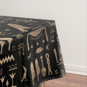 古代エジプトの神およびヒエログリフ テーブルクロス (インサイチュ)