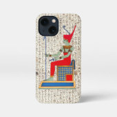 古代エジプトの神と象形文字 iPhoneケース (裏面)
