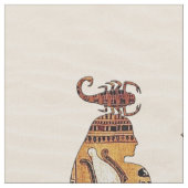 古代エジプトの神の生地 ファブリック (クローズアップ)