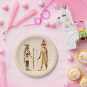 古代エジプトの神の紙皿 ペーパープレート (パーティー)