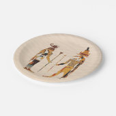 古代エジプトの神の紙皿 ペーパープレート (アングル)