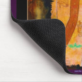 古代エジプトの神アヌビスのギフト範囲 マウスパッド (コーナー)