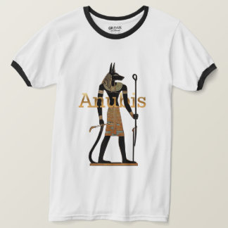 古代エジプトの神アヌビス Tシャツ