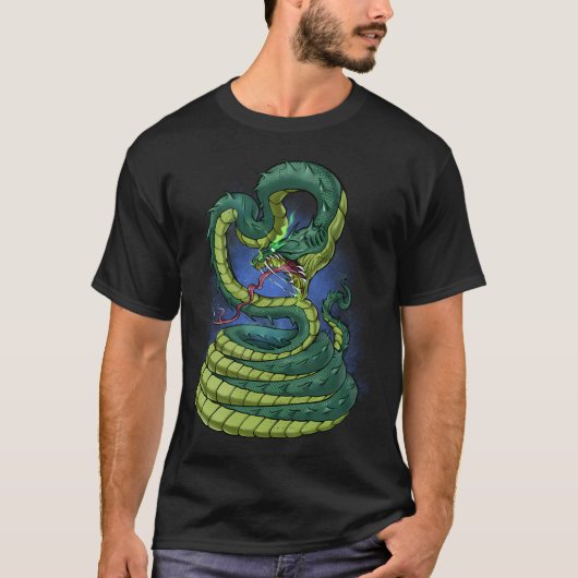 古代エジプトの神アペプ Tシャツ (正面)