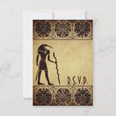 古代エジプトの神トースゴールデン結婚ズ 出欠カード (正面)