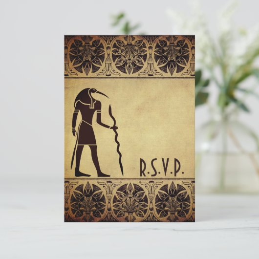 古代エジプトの神トースゴールデン結婚ズ 出欠カード (スタンド正面)