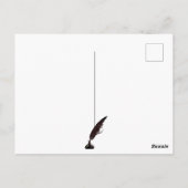 古代エジプトの神トートゴールデンサンキュー ポストカード (裏面)