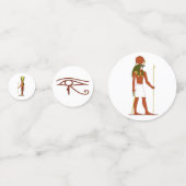 古代エジプトの神 コンフェッティ (正面)