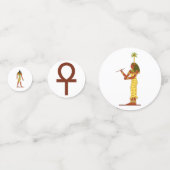 古代エジプトの神 コンフェッティ (裏面)