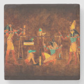 古代エジプトの神 ストーンコースター (正面)