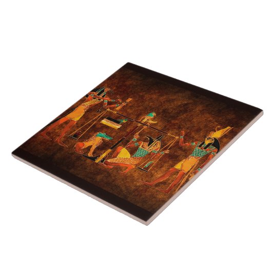 古代エジプトの神 タイル (側面)