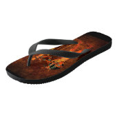 古代エジプトの神 ビーチサンダル (アングル)