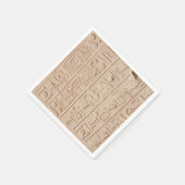 古代エジプトの筆記用紙ナプキン スタンダードカクテルナプキン (角)