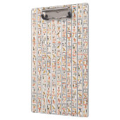 古代エジプトの絵文字パターンの背景 クリップボード (左)