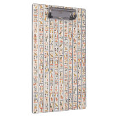 古代エジプトの絵文字パターンの背景 クリップボード (右)