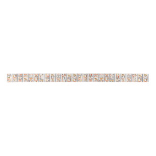 古代エジプトの絵文字パターンの背景 サテンリボン