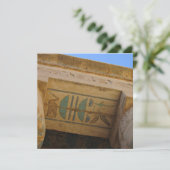 古代エジプトの絵文字フラットカード カード (スタンド正面)