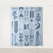 古代エジプトの絵文字 タペストリー (正面)