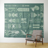 古代エジプトの絵文字 タペストリー (インサイチュ(横))
