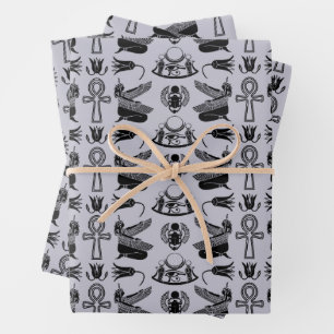 古代エジプトの絵文字 ラッピングペーパーシート